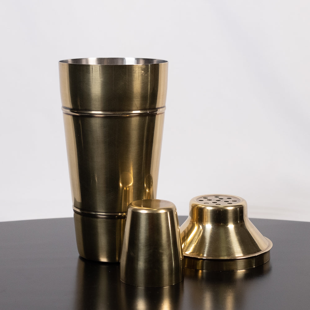 Gold Stainless Steel Cocktail Shaker