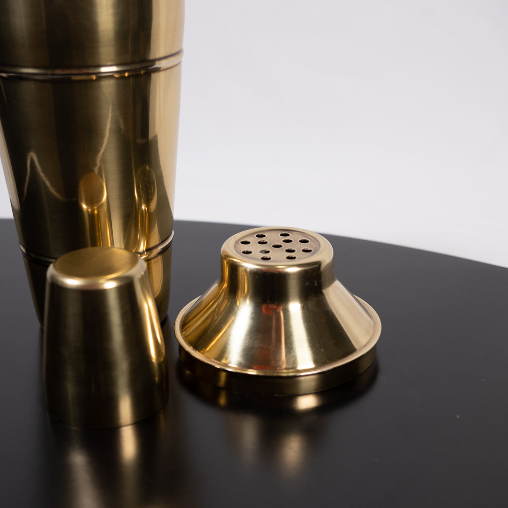 Gold Stainless Steel Cocktail Shaker