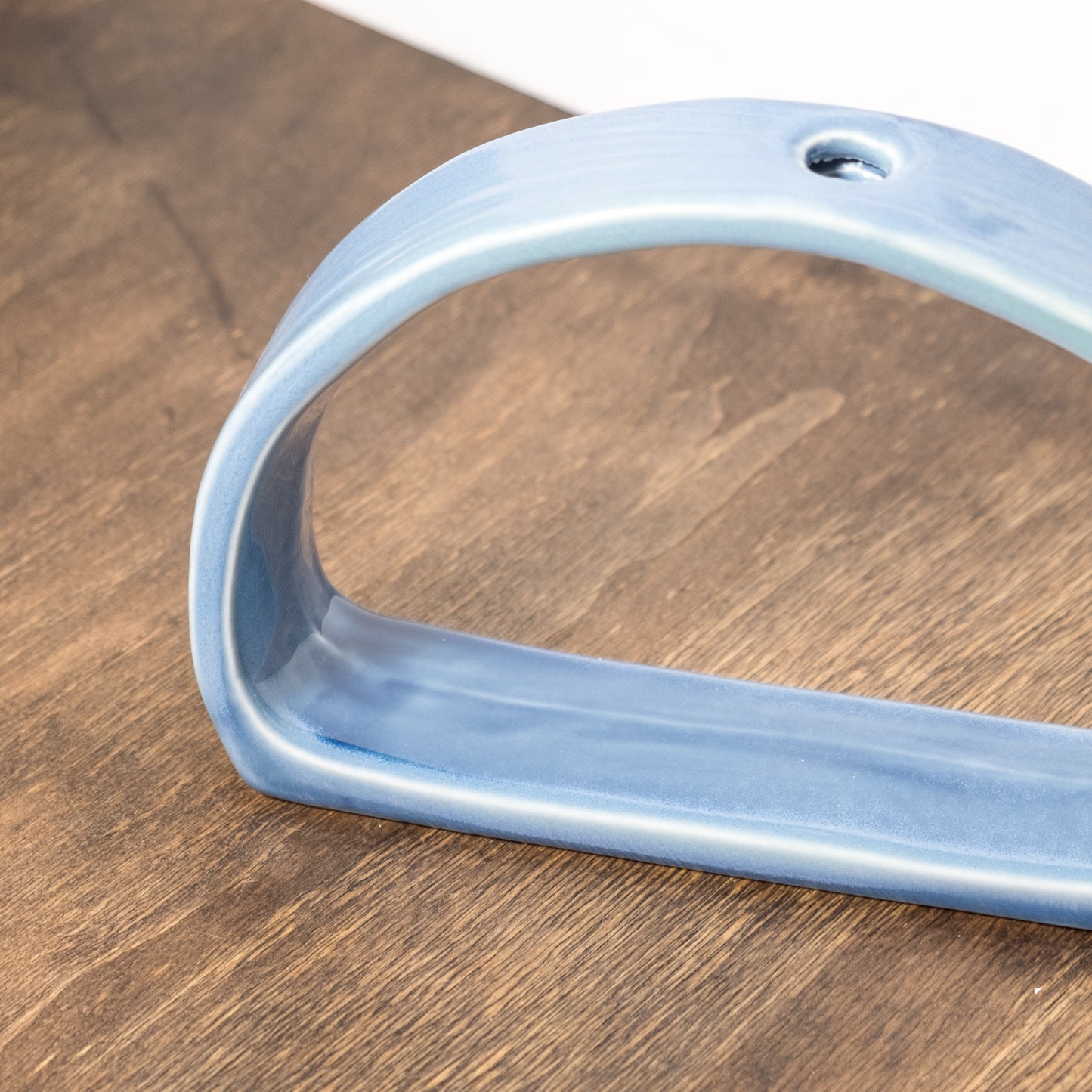 Blue Open Vase