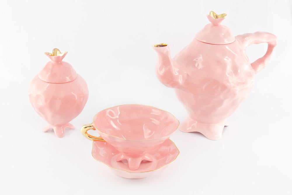 Quirky Tea Cup - Pink