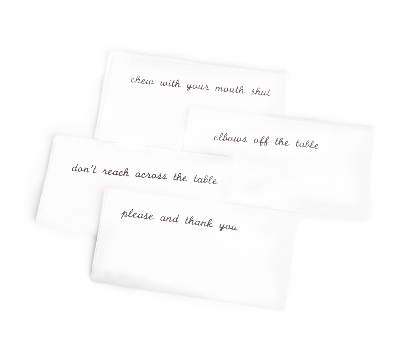 Mind Your Manners Napkins