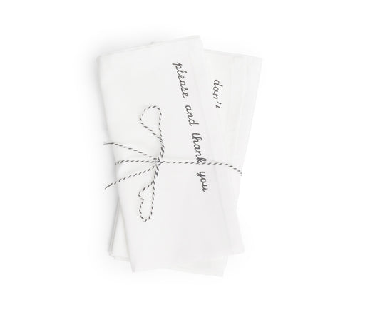 Mind Your Manners Napkins