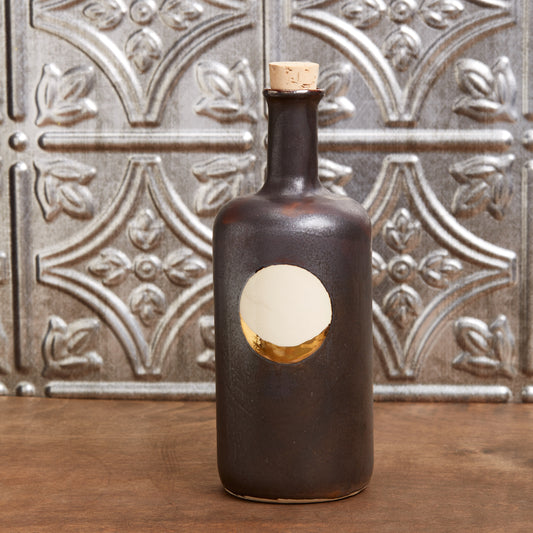 Waxing Moon Bottle - Black