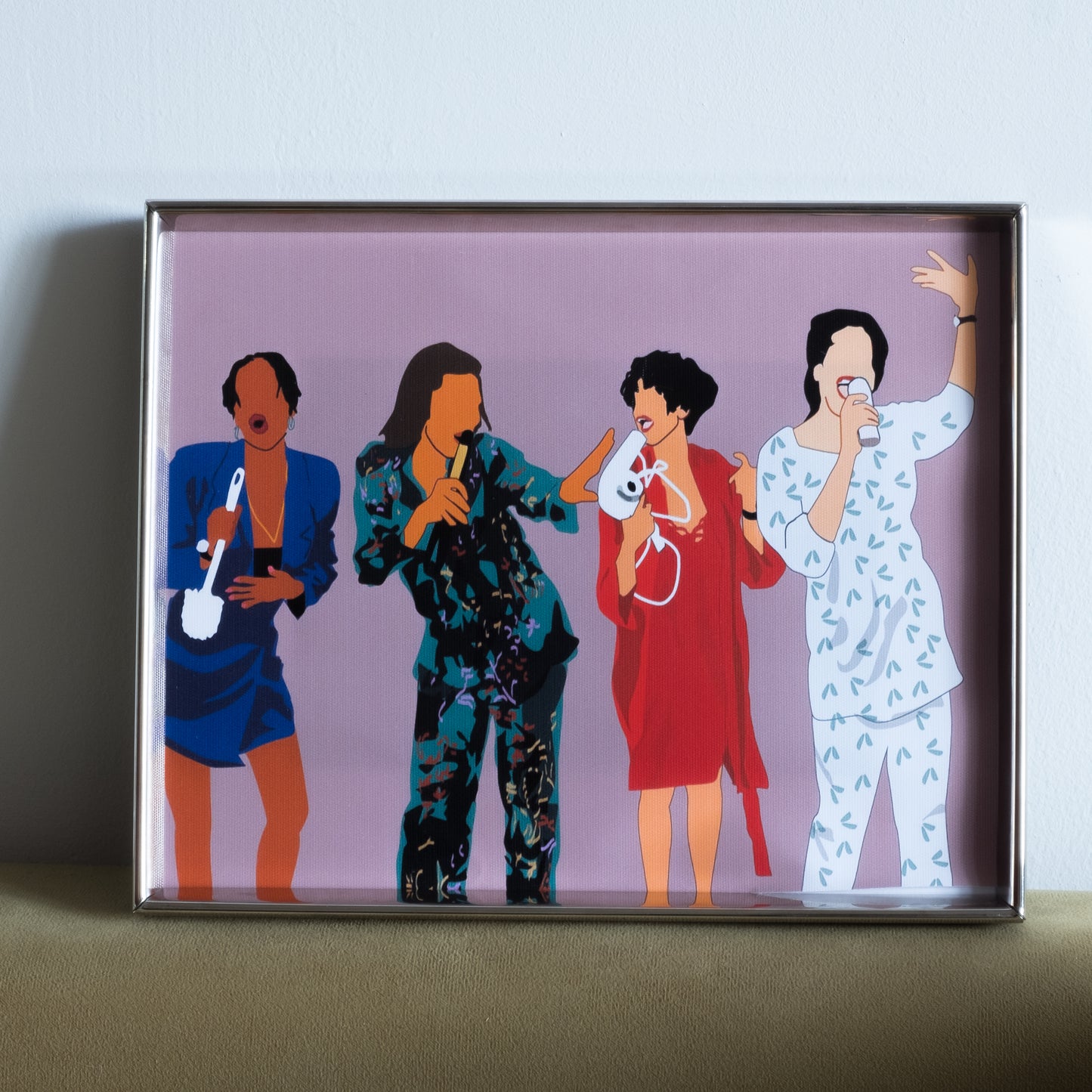 Living Single Illustrated Print