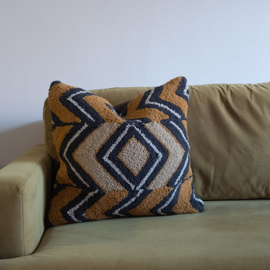 Graphic Punch Hook Pillow