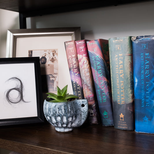 Small Stoneware Plant Pot