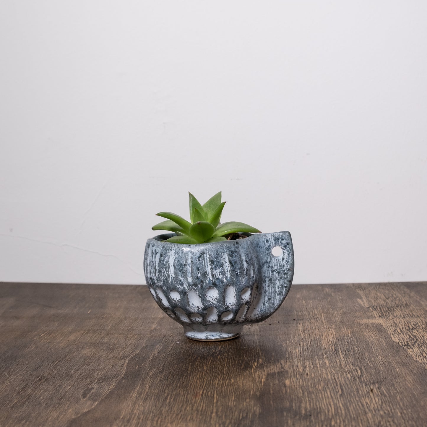 Small Stoneware Plant Pot