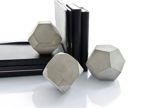 Concrete Geo Sculpture Set