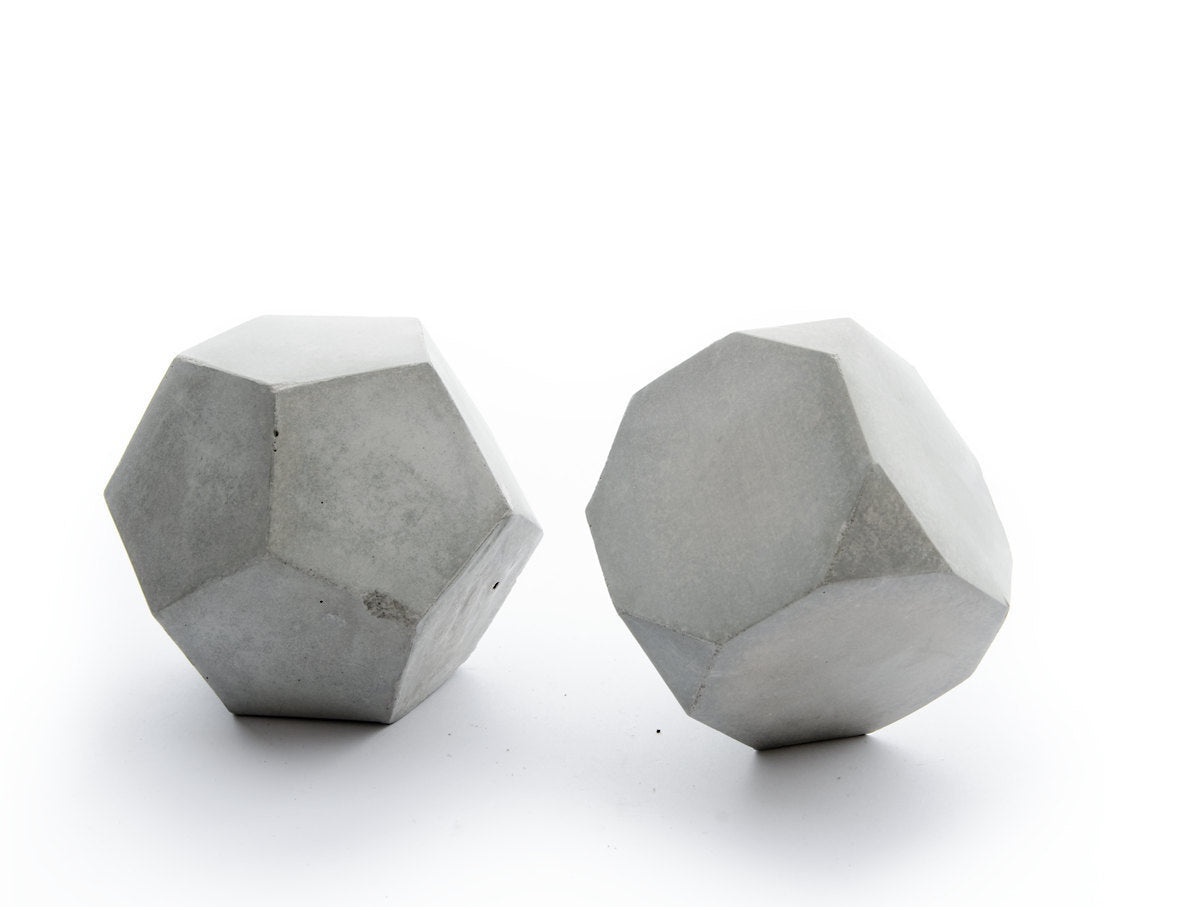 Concrete Geo Sculpture Set