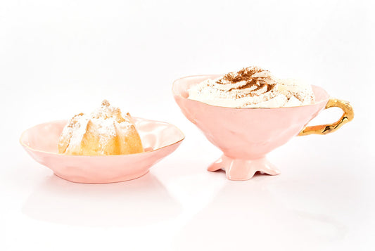 Quirky Tea Cup - Pink